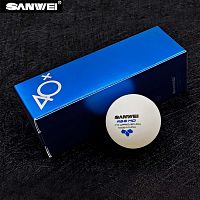 Мяч для настольного тенниса Sanwei ABS HD 3 звезды