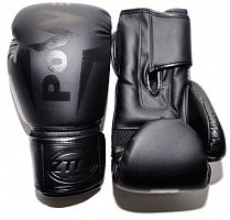 Перчатки бокс ZZTY POWER 6 oz, арт.ZTQ004, черные