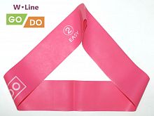 Эспандер-петля, GO DO W-Line (розовый), ширина 5см, W-650-0,5