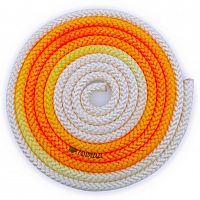 Скакалка PASTORELLI Patrasso Multicolor (бело-оранжевая)