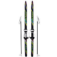 Лыжи подростковые Ski Race с палками 120-150 см