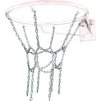 Сетка-цепь для баскетбола облегченная антивандальная (6 креплений)
