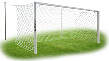 Ворота футбольные 7,32х2,44 алюминиевые стационарные под свободно подвешиваемую сетку VFI-7