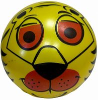 Мяч ПВХ 65 гр тигр/леопард Т47163